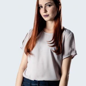 Camisa Feminina Decote Careca Uniforme | Rosê