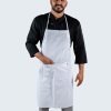 Avental com Ajuste no Pescoço Uniforme | Branco