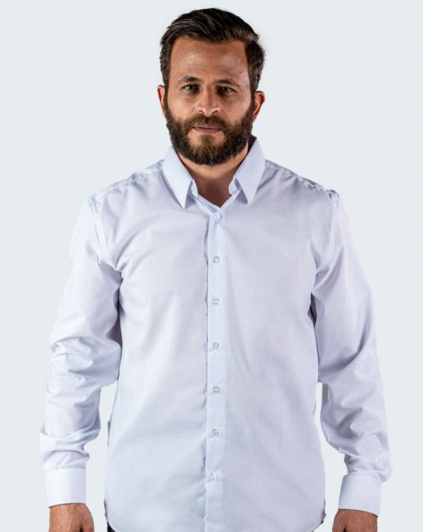 Camisa Masculina Uniforme | Branco-0