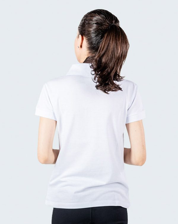 Camisa Pólo Feminina Uniforme | Branco-15703