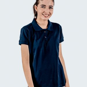 Camisa Pólo Feminina Uniforme | Marinho