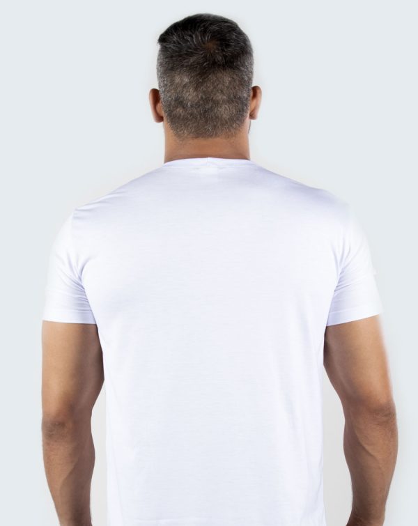 Camiseta Unissex Gola Careca Uniforme | Branco-15725