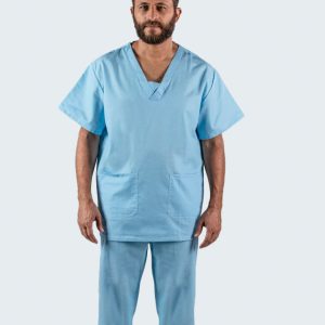 Scrub Masculino Uniforme | Azul Claro