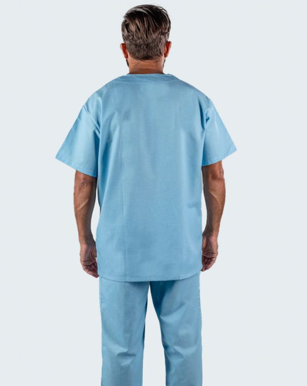 Scrub Masculino Uniforme | Azul Claro-15193
